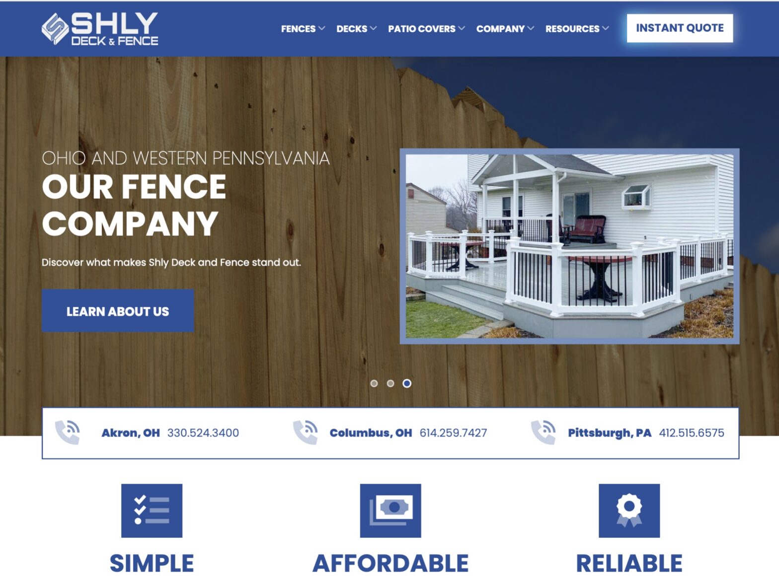 Photo of our Western Pennsylvania and Ohio fence company