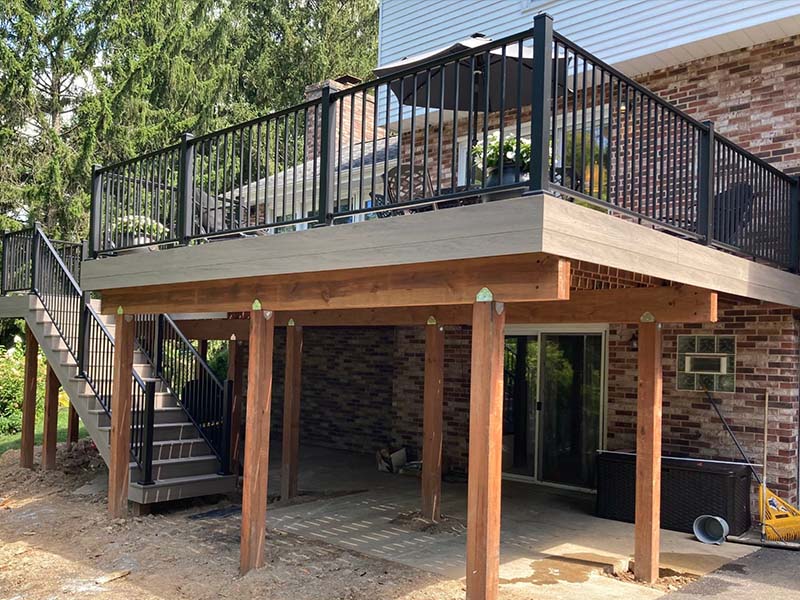 Pre-Stained Deck Lumber in Ohio and Western Pennsylvania