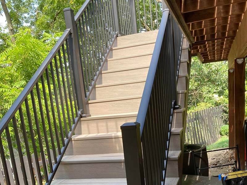 Pre-Stained Deck Lumber in Ohio and Western Pennsylvania