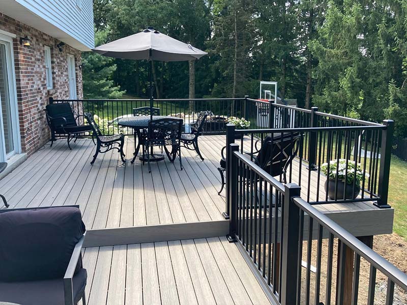 Pre-Stained Deck Lumber in Ohio and Western Pennsylvania