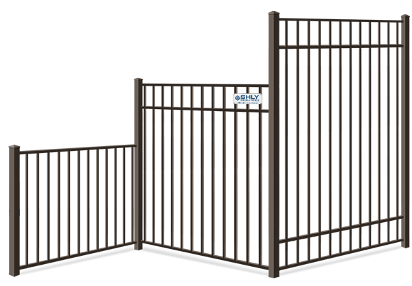 Aluminum fence height options Ohio and Western Pennsylvania