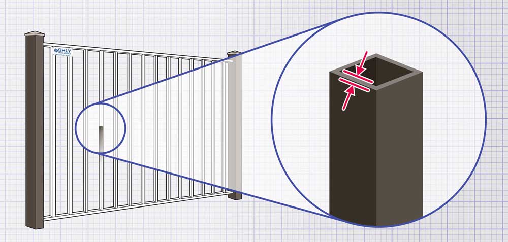 Ohio and Western Pennsylvania Aluminum fence Pickets installation company