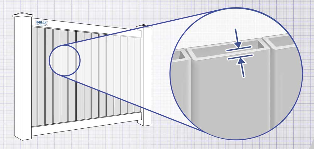 Ohio and Western Pennsylvania Vinyl fence Panels installation company