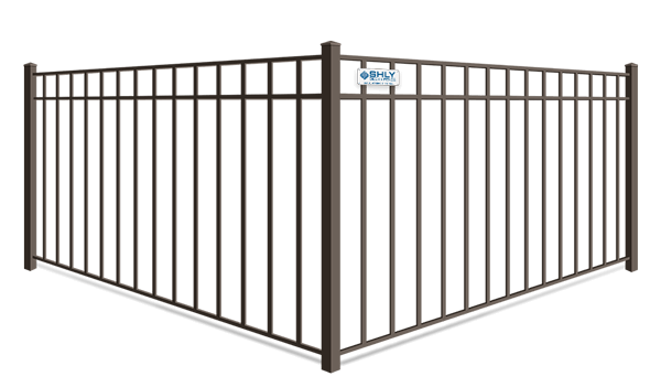 Strong aluminum 3 rail pool fence contractor in Ohio and Western Pennsylvania