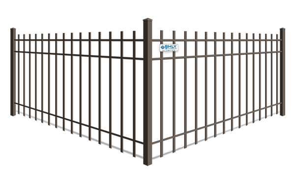 Aluminum pool fence with long pickets in Ohio and Western Pennsylvania
