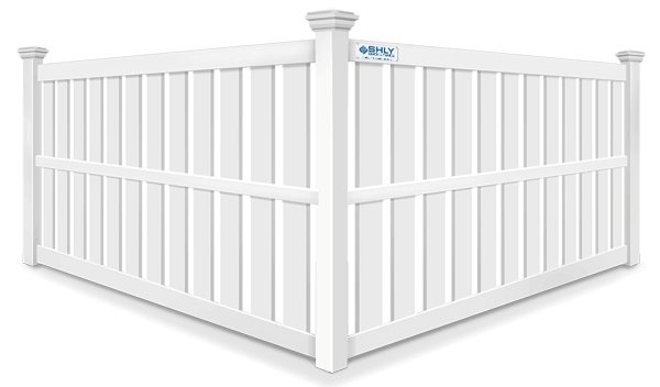 Semi-privacy vinyl fence contractor in Ohio and Western Pennsylvania
