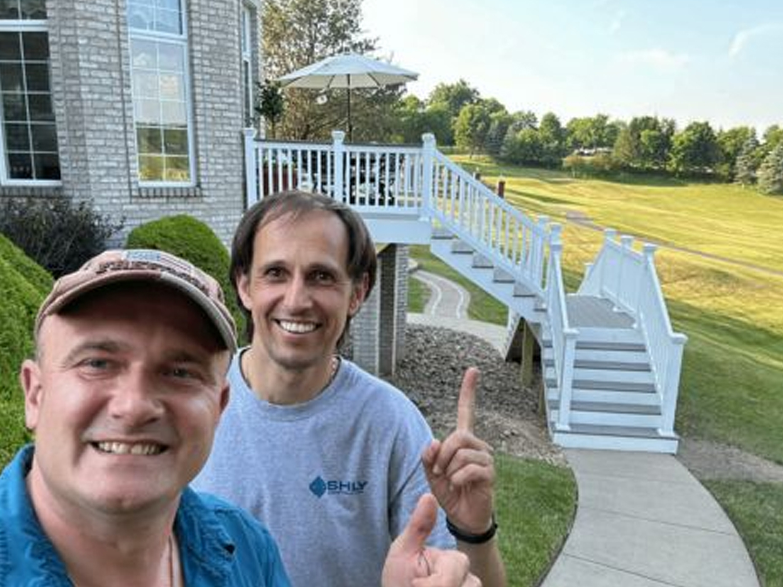 Residential wood fence company in Akron