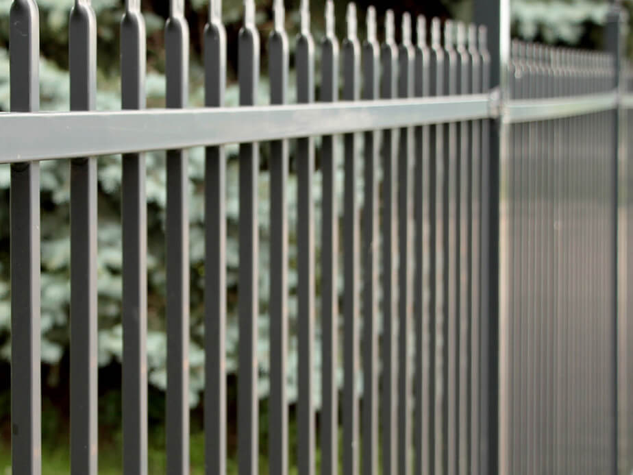 Security Fence Example in Hilliard Ohio