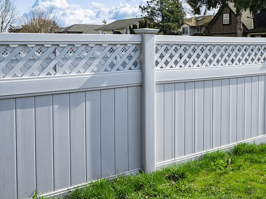 Decorative Fence Example in Westerville Ohio