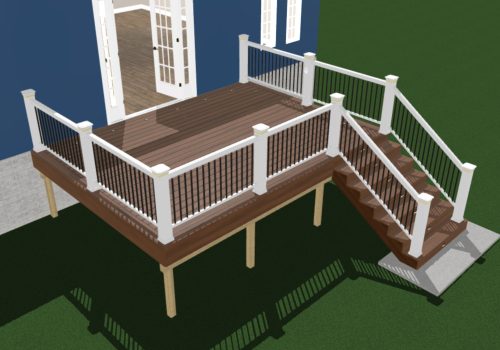 Columbus deck design - Shly Deck Company